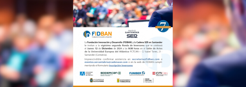 Abierto el plazo para presentación de startups a la nueva Ronda de Inversores de FIDBAN