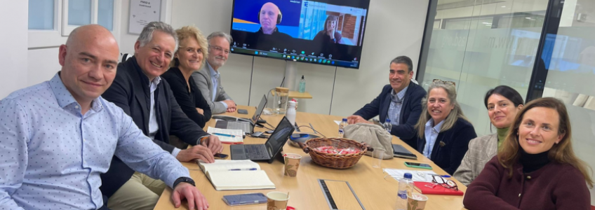 Diego Lainz, director de FIDBAN, participa en la reunión de la Junta Directiva de AEBAN en Madrid