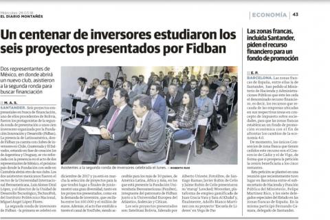  Un Centenar De Inversores Estudiaron Los Seis Proyectos Presentados Por FIDBAN